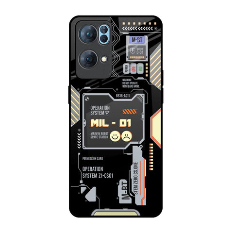 Exposed Parts Glossy Case for Oppo Reno7 Pro 5G