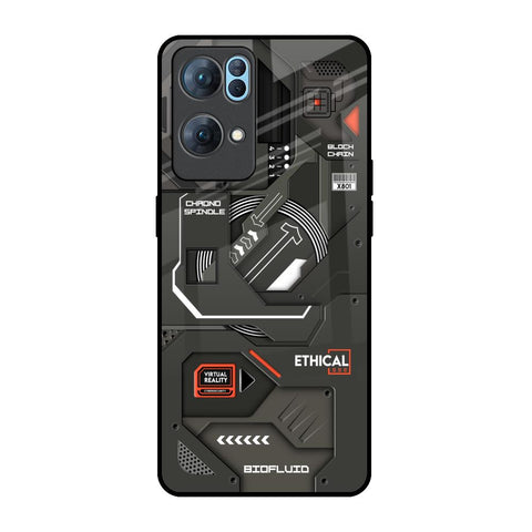 Tech Aesthetics Glossy Case for Oppo Reno7 Pro 5G