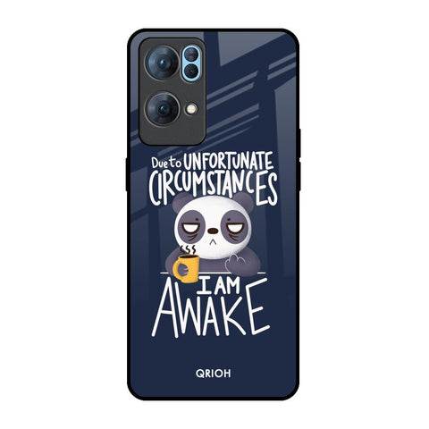 Struggling Panda Glossy Case for Oppo Reno7 Pro 5G