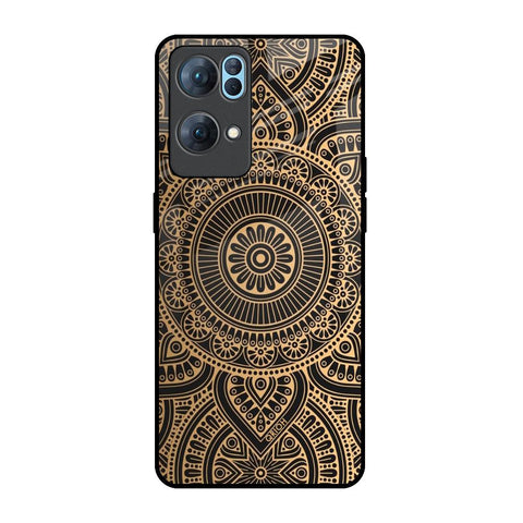 Luxury Mandala Glossy Case for Oppo Reno7 Pro 5G