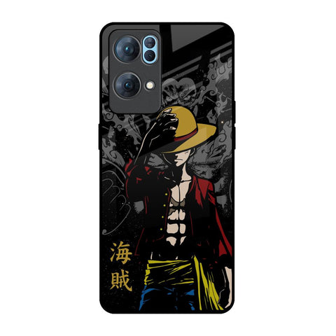 Dark Luffy Glossy Case for Oppo Reno7 Pro 5G