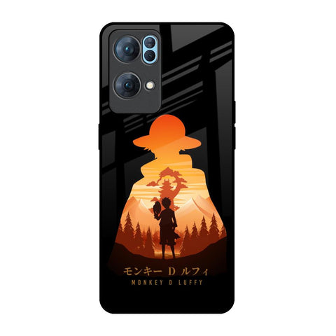 Luffy One Piece Glossy Case for Oppo Reno7 Pro 5G