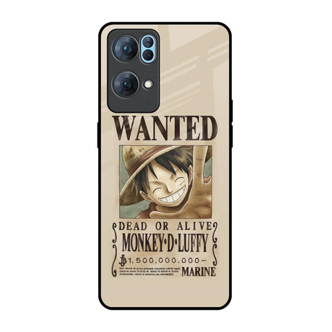 Luffy Wanted Glossy Case for Oppo Reno7 Pro 5G