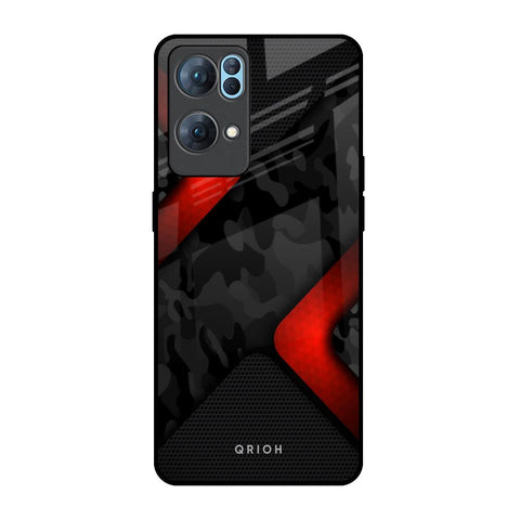 Modern Camo Abstract Glossy Case for Oppo Reno7 Pro 5G