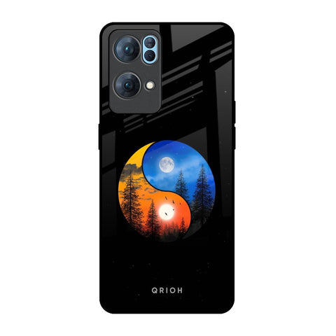 Yin Yang Balance Glossy Case for Oppo Reno7 Pro 5G