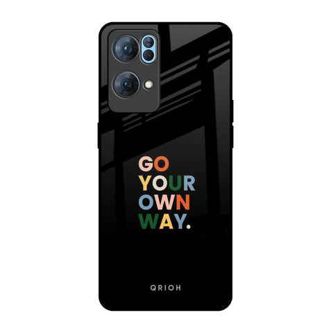 Go Your Own Way Glossy Case for Oppo Reno7 Pro 5G