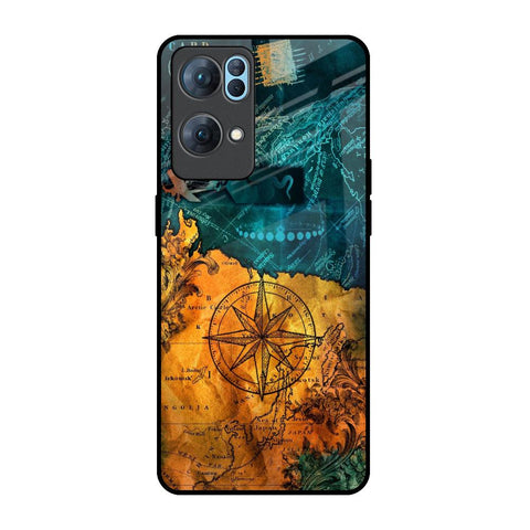 Architecture Map Glossy Case for Oppo Reno7 Pro 5G
