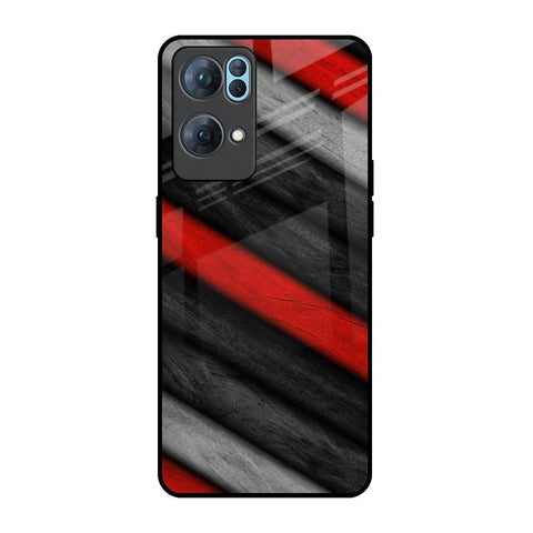 Soft Wooden Texture Glossy Case for Oppo Reno7 Pro 5G