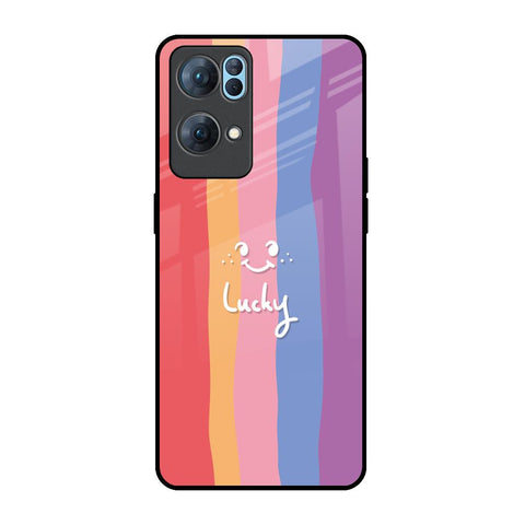 Lucky Abstract Glossy Case for Oppo Reno7 Pro 5G
