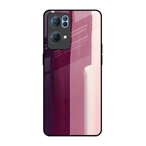 Brush Stroke Art Glossy Case for Oppo Reno7 Pro 5G
