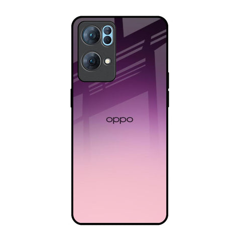 Purple Gradient Glossy case for Oppo Reno7 Pro 5G
