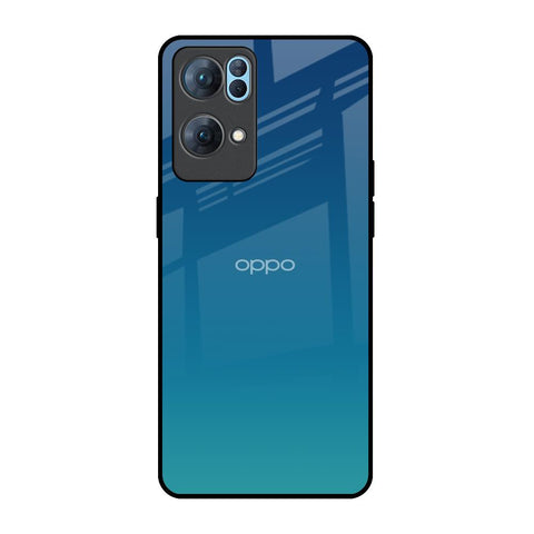 Celestial Blue Glossy Case For Oppo Reno7 Pro 5G