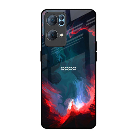 Brush Art Glossy Case For Oppo Reno7 Pro 5G