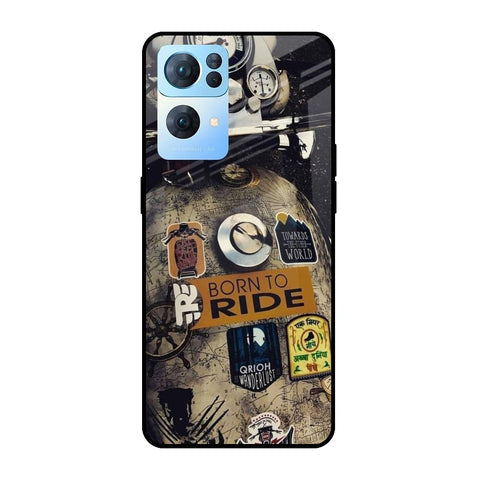Ride Mode On Glossy Case for Oppo Reno7 Pro 5G
