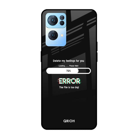 Error Glossy Case for Oppo Reno7 Pro 5G