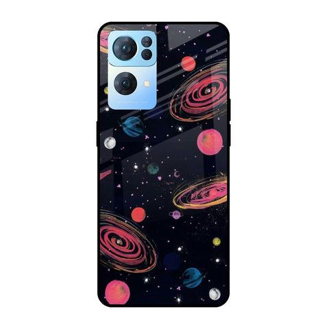 Galaxy In Dream Glossy Case For Oppo Reno7 Pro 5G