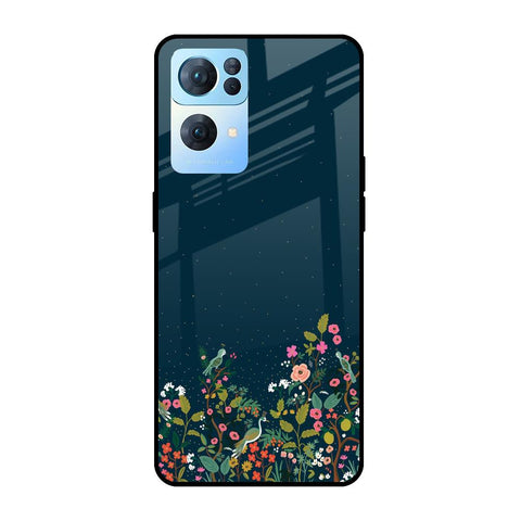 Small Garden Glossy Case For Oppo Reno7 Pro 5G