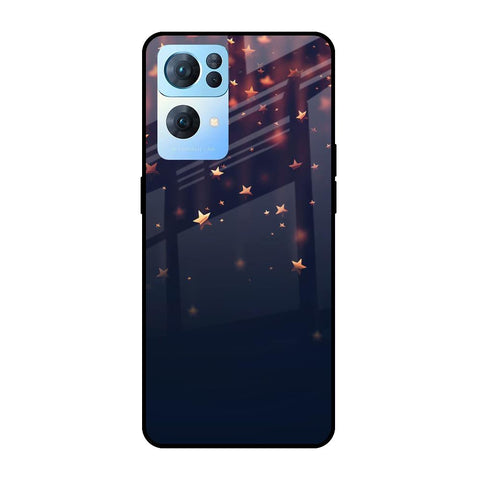 Falling Stars Glossy Case For Oppo Reno7 Pro 5G