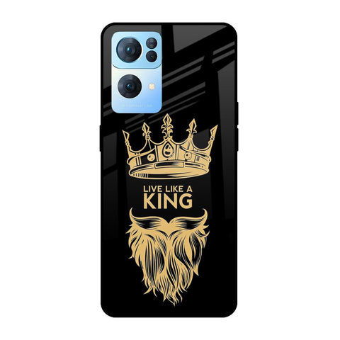 King Life Glossy Case For Oppo Reno7 Pro 5G