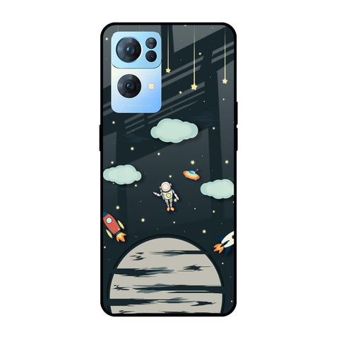 Astronaut Dream Glossy Case For Oppo Reno7 Pro 5G