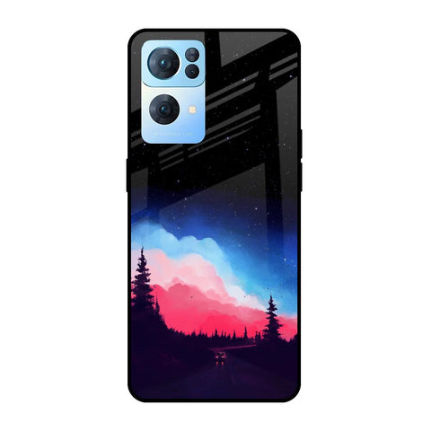 Drive In Dark Glossy Case For Oppo Reno7 Pro 5G