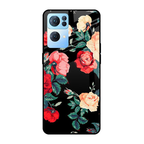 Floral Bunch Glossy Case For Oppo Reno7 Pro 5G