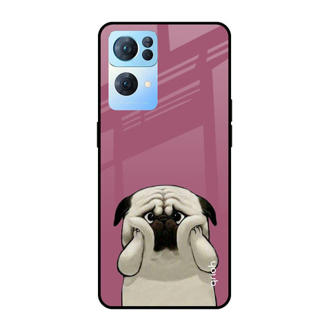 Funny Pug Face Glossy Case For Oppo Reno7 Pro 5G