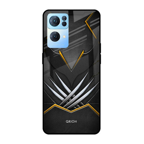 Black Warrior Glossy Case for Oppo Reno7 Pro 5G