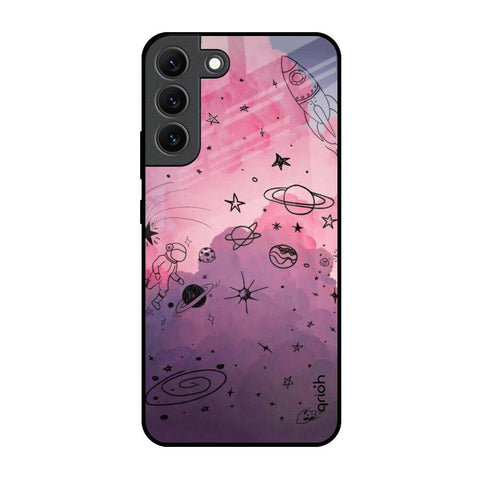 Space Doodles Glossy Case for Samsung Galaxy S22 5G