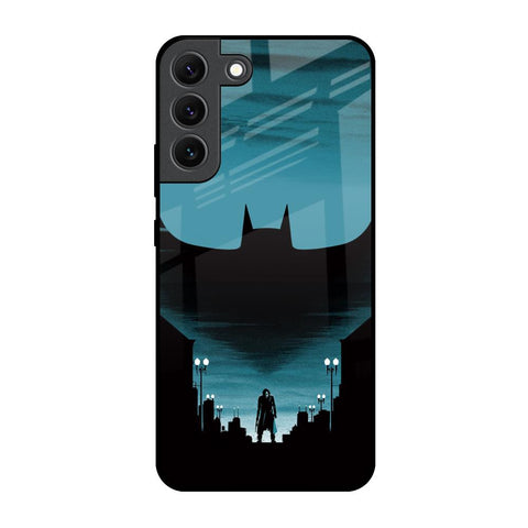 Cyan Bat Glossy Case for Samsung Galaxy S22 5G
