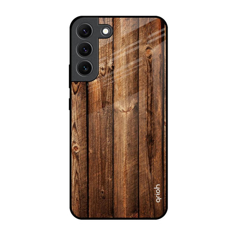 Timber Printed Glossy Case for Samsung Galaxy S22 5G