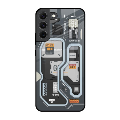 Retro Futuristic Glossy Case for Samsung Galaxy S22 5G