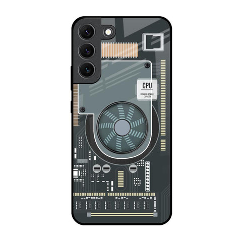Motherboard Circuit Glossy Case for Samsung Galaxy S22 5G