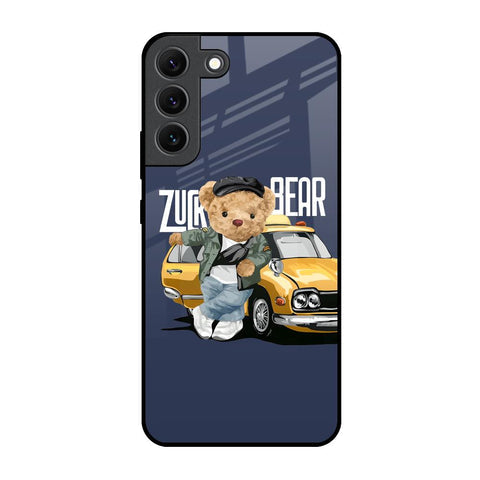 Adventurous Bear Glossy Case for Samsung Galaxy S22 5G