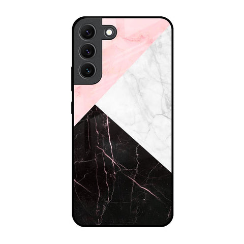 Marble Collage Art Glossy Case For Samsung Galaxy S22 5G