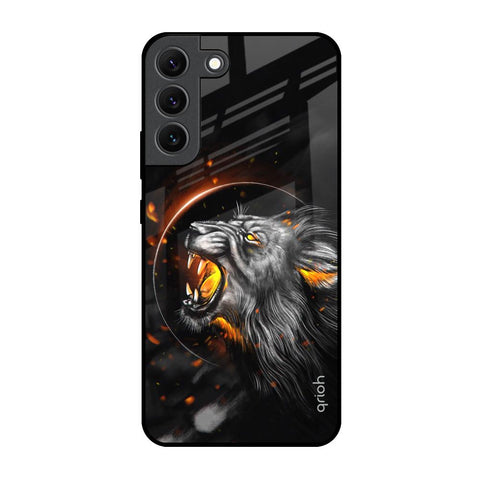 Aggressive Lion Glossy Case for Samsung Galaxy S22 5G