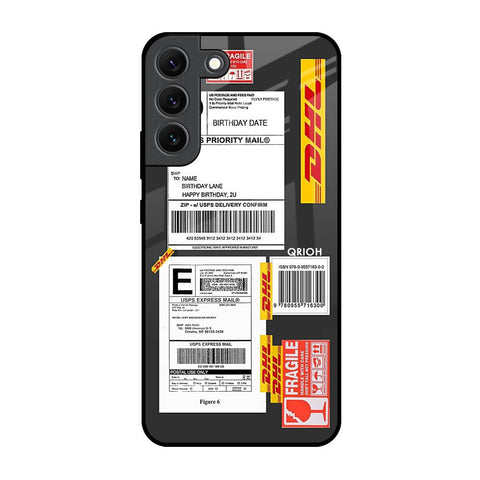 Cool Barcode Label Glossy Case For Samsung Galaxy S22 5G