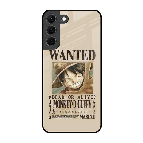 Luffy Wanted Glossy Case for Samsung Galaxy S22 5G