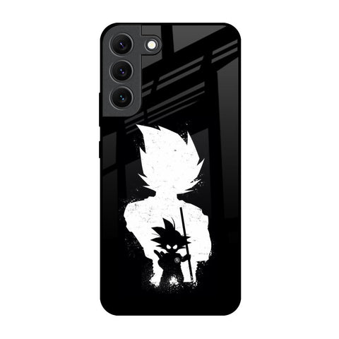 Monochrome Goku Glossy Case for Samsung Galaxy S22 5G