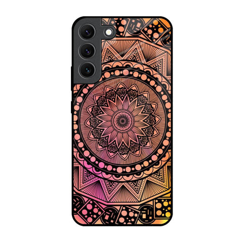 Floral Mandala Glossy Case for Samsung Galaxy S22 5G