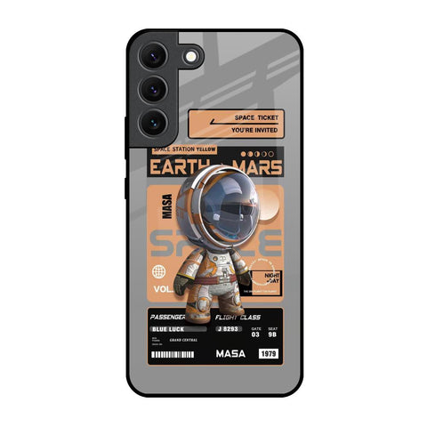 Space Ticket Glossy Case for Samsung Galaxy S22 5G