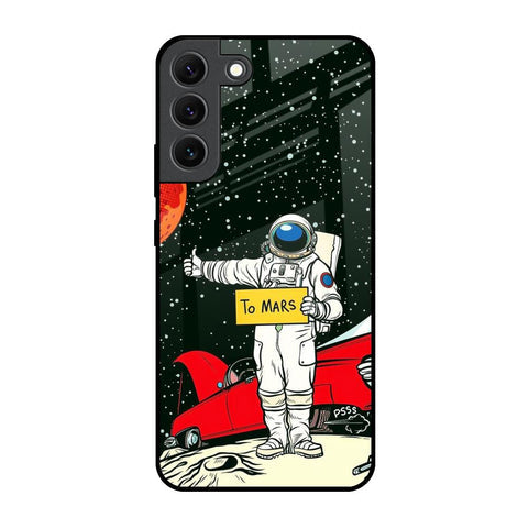 Astronaut on Mars Glossy Case for Samsung Galaxy S22 5G