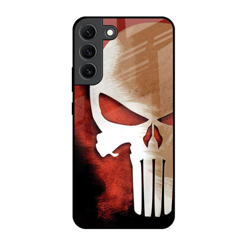 Red Skull Glossy Case for Samsung Galaxy S22 5G