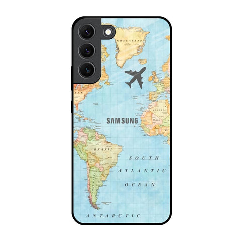 Fly Around The World Glossy Case for Samsung Galaxy S22 5G