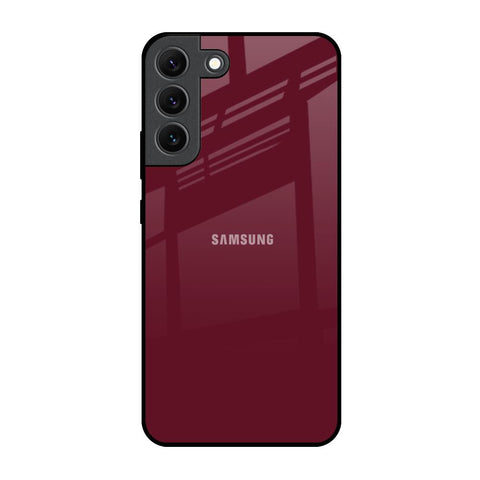 Classic Burgundy Glossy Case for Samsung Galaxy S22 5G