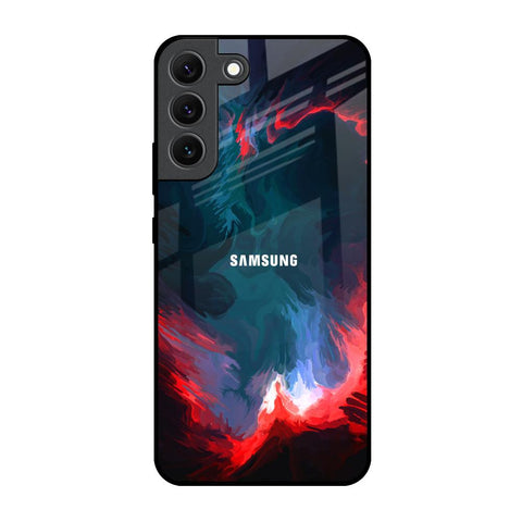 Brush Art Glossy Case For Samsung Galaxy S22 5G