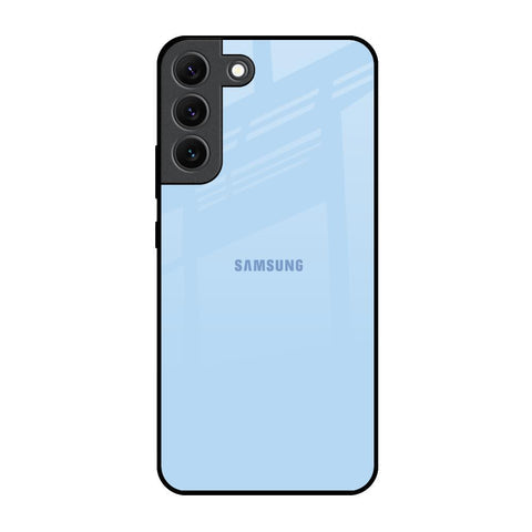 Pastel Sky Blue Glossy Case for Samsung Galaxy S22 5G