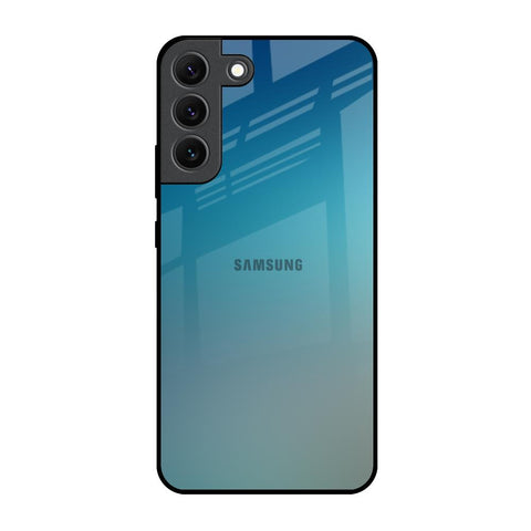 Sea Theme Gradient Glossy Case for Samsung Galaxy S22 5G