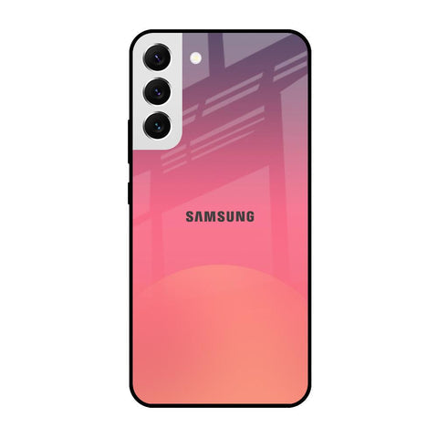 Sunset Orange Glossy Case for Samsung Galaxy S22 5G