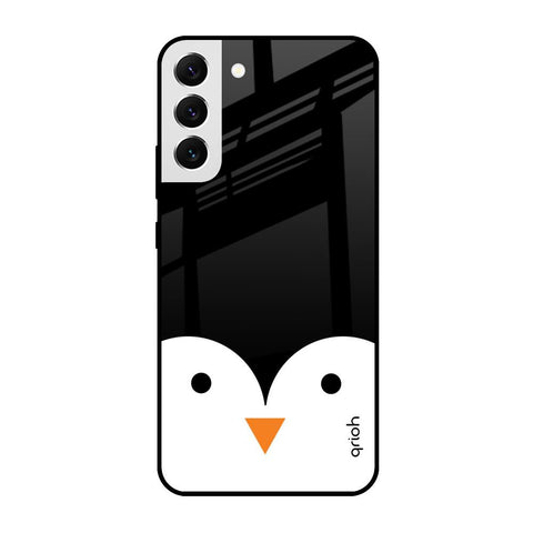 Cute Penguin Glossy Case for Samsung Galaxy S22 5G